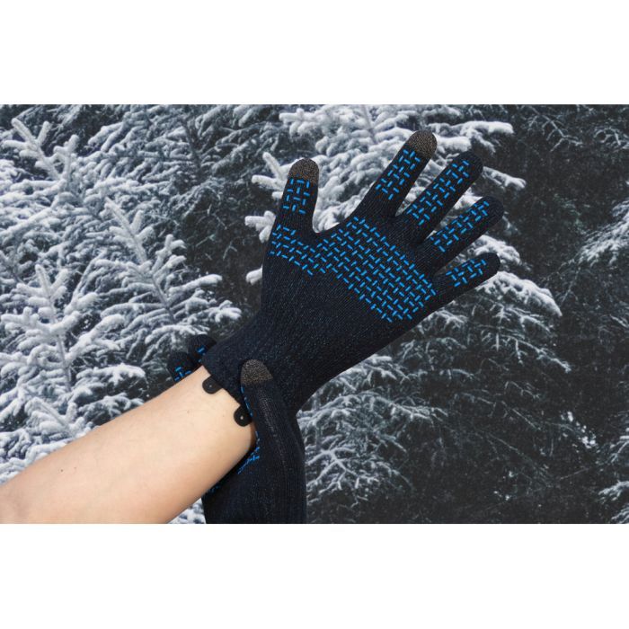 Водонепроницаемые перчатки Dexshell ThermFit 3.0 Gloves темно-блакитні розмір M (DG12402HTB-M) изображение 2