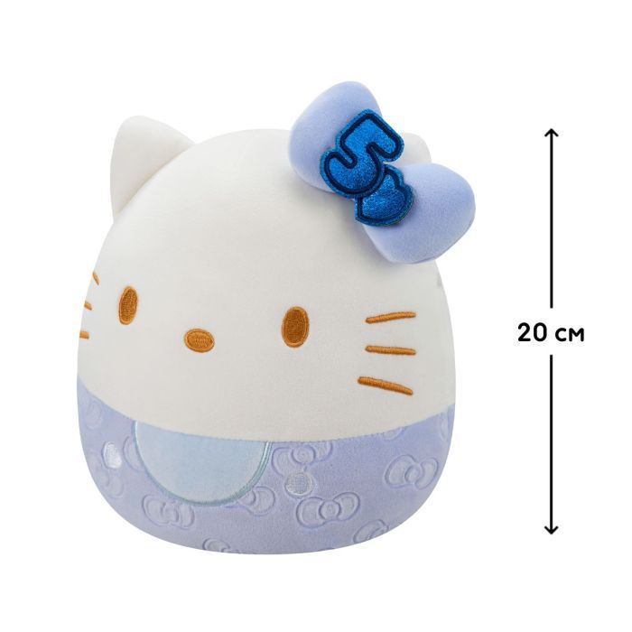 Мягкая игрушка Squishmallows Хелоу Китти в синем 20 см (SQSN00500) изображение 2