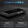 Батарея універсальна Baseus Blade Digital Display 20000mAh PD/100W, Black (PPDGL-01, PPBLD100-S) (PPBL000201) зображення 3