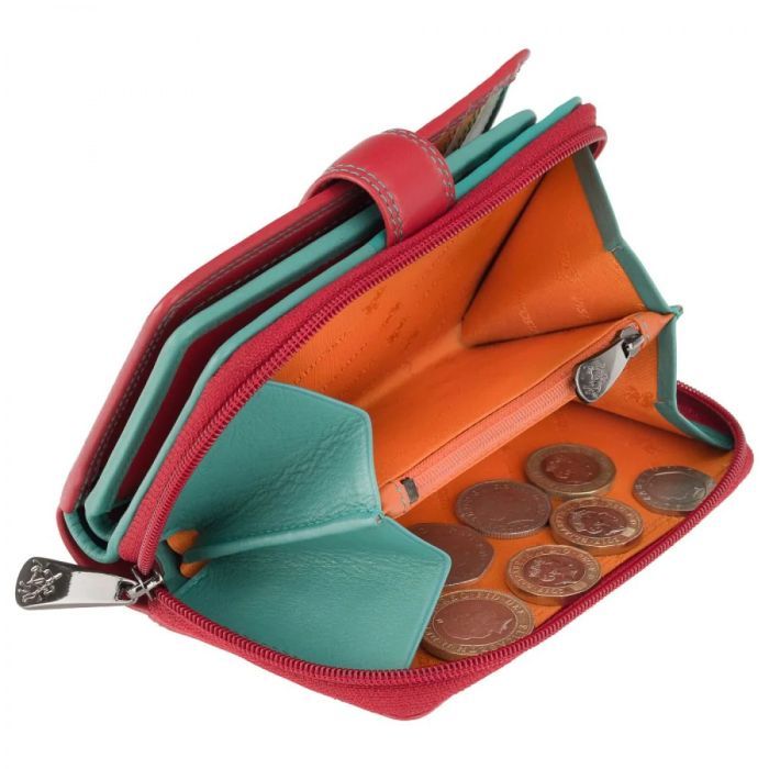 Гаманець Visconti R13 Carmelo з RFID Plum Multi (R13 PLUM M) зображення 5