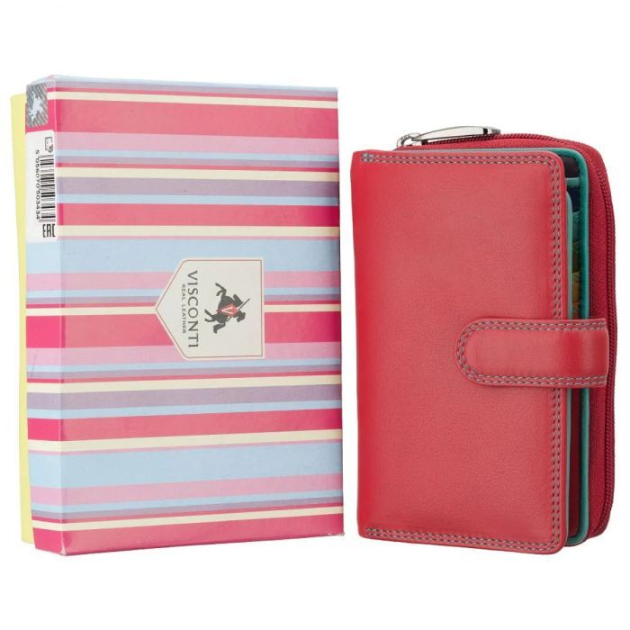 Гаманець Visconti R13 Carmelo з RFID Plum Multi (R13 PLUM M) зображення 7