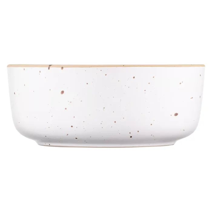 Салатник Ardesto Midori, 700мл, 16см, кераміка, білий (AR0116MW) зображення 3
