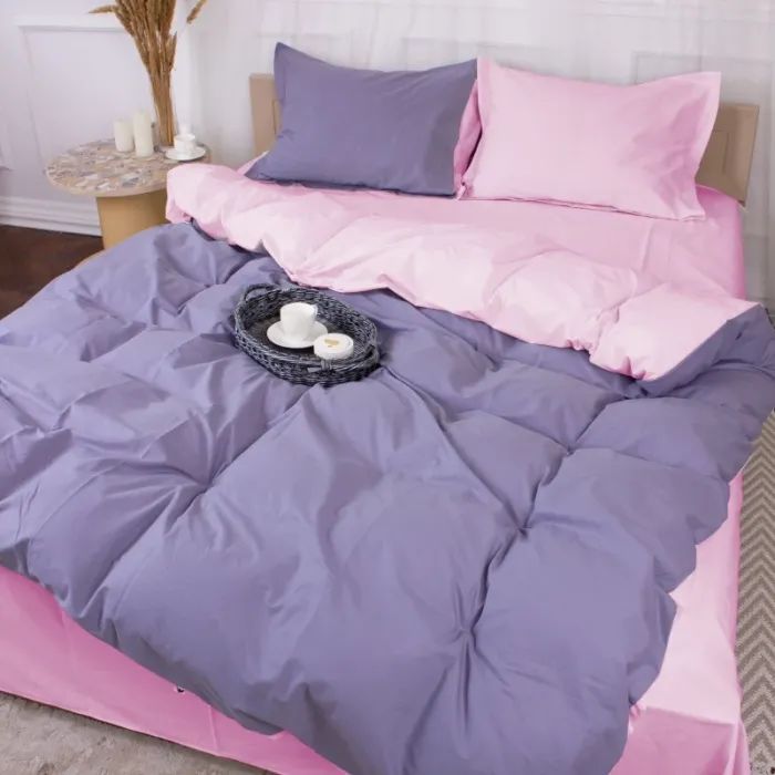 Постільна білизна MirSon Poplin Line 018 + 056 Stephannie 110x140 (2200006277484)