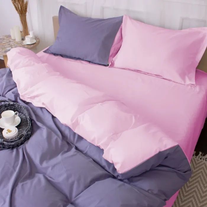 Постільна білизна MirSon Poplin Line 018 + 056 Stephannie 110x140 (2200006277484) зображення 2