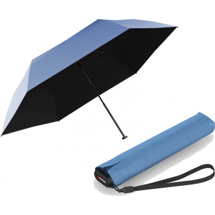 Зонт Knirps US.050 Ultra Light Slim Manual Black Rose UV Coating (Kn95 0050 1009)