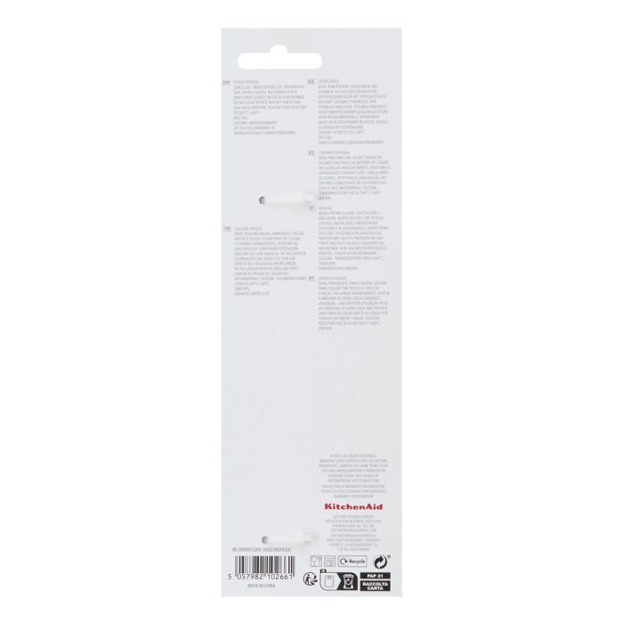 Лопатка кухонная KitchenAid Coreline силіконова, 34 см, сірий (KAS030OHCGG) изображение 4