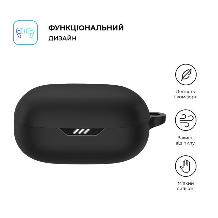 Чехол для наушников Armorstandart Hang Case для JBL Live Pro 2 Black (ARM80439) изображение 2