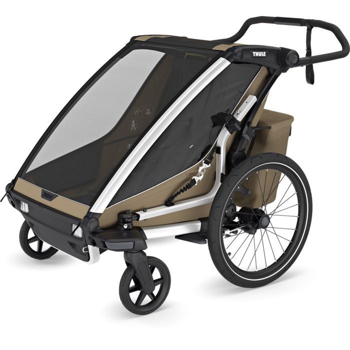 Коляска Thule Chariot Cross 2 Double (Dark Slate) (TH 10201035) изображение 3