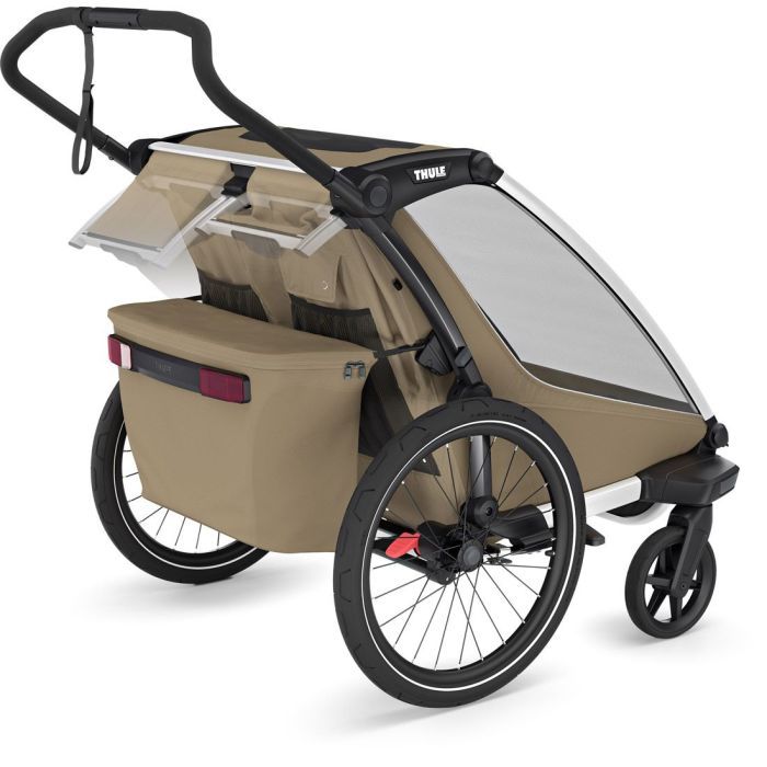 Коляска Thule Chariot Cross 2 Double (Dark Slate) (TH 10201035) изображение 8