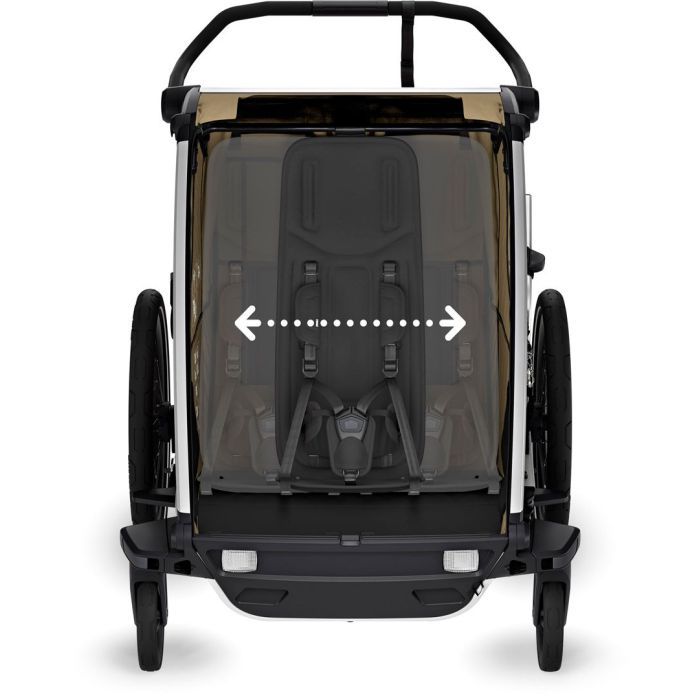 Коляска Thule Chariot Cross 2 Double (Dark Slate) (TH 10201035) изображение 9