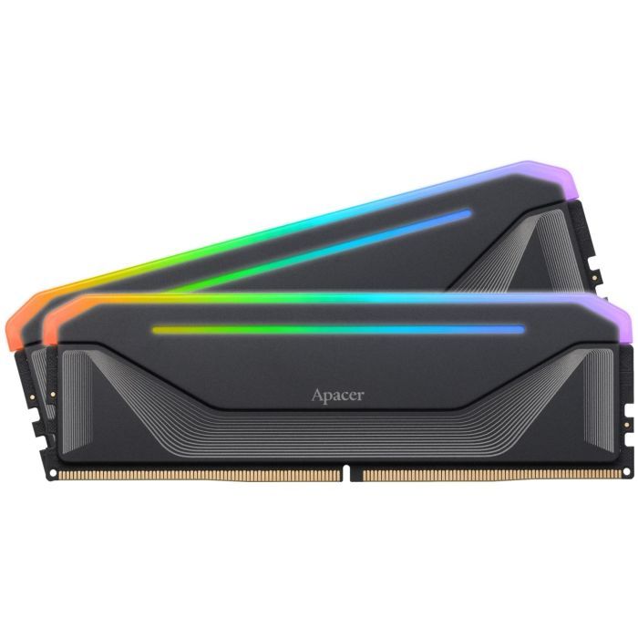 Модуль памяти для компьютера DDR5 32GB (2x16GB) 6000 MHz NOX RGB Black Apacer (AH5U32G60C622NBAA-2) изображение 3
