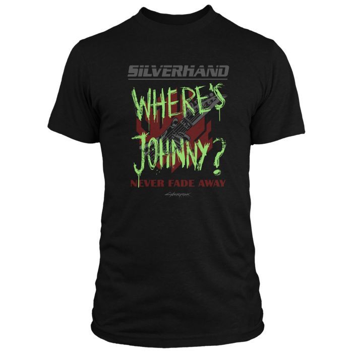 Футболка Jinx Cyberpunk 2077 - Johnny Fade Premium Tee Black, S (JINX-11913S) изображение 2