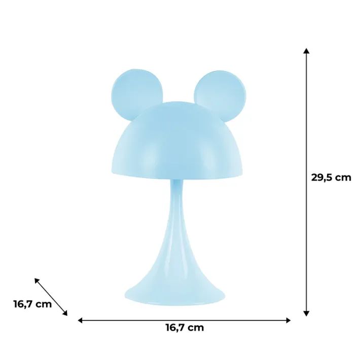 Ночник Kite Светильник LED с аккумулятором Simple Mouse, фиолетовый (K25-317-2-5) изображение 6