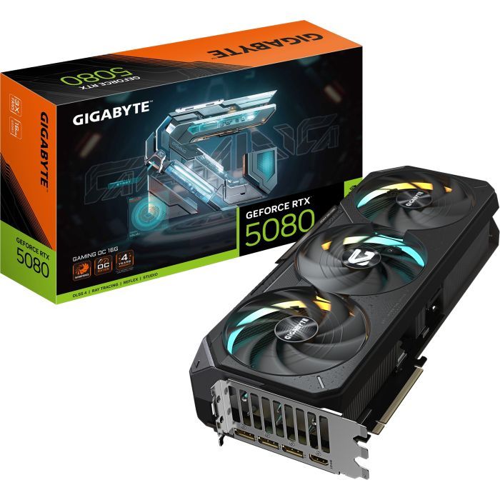 Видеокарта GIGABYTE GeForce RTX5080 16GB GAMING OC (GV-N5080GAMING OC-16GD) изображение 10