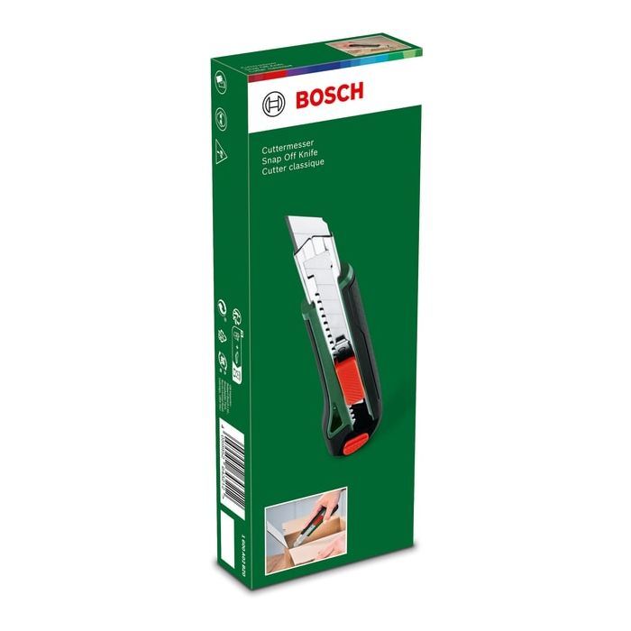 Нож монтажный Bosch сегментированное лезвие, корпус пластик, 195мм (1.600.A02.W7N) изображение 5