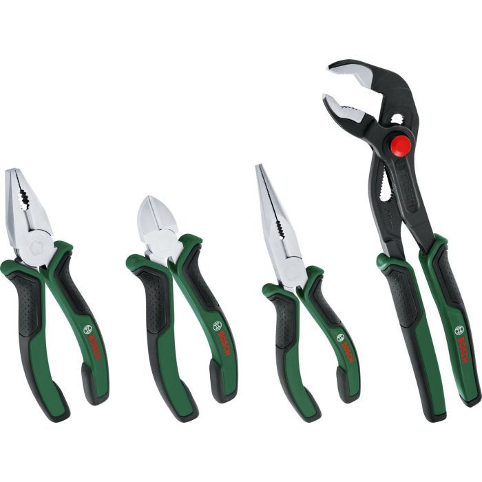 Набор инструментов Bosch шарнирно-губцевых, 4шт (1.600.A02.W7K)