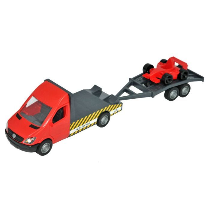 Спецтехника Tigres Mercedes-Benz Sprinter эвакуатор с лафетом (желтый) (39741) изображение 2