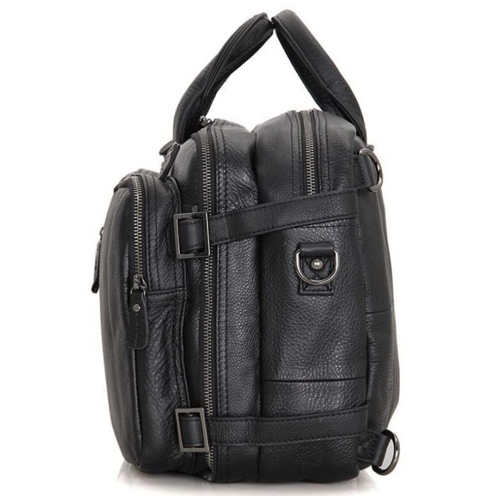 Сумка Vintage Чорна (14058) зображення 5