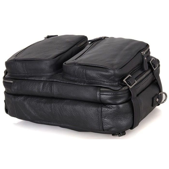 Сумка Vintage Чорна (14058) зображення 7