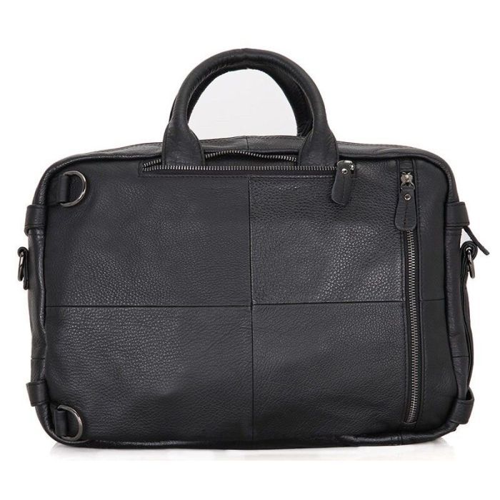 Сумка Vintage Чорна (14058) зображення 8