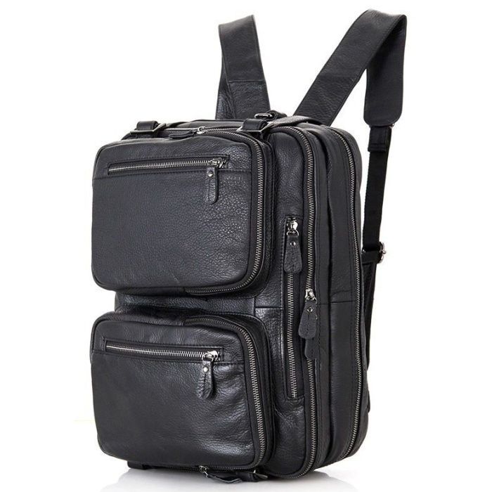 Сумка Vintage Чорна (14058) зображення 9