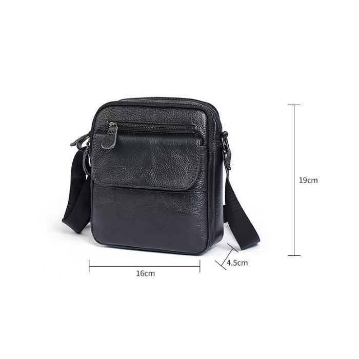 Сумка Vintage Черная (14609) изображение 6