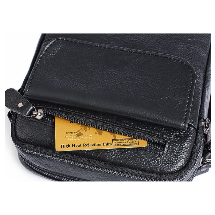 Сумка Vintage Черная (14609) изображение 7