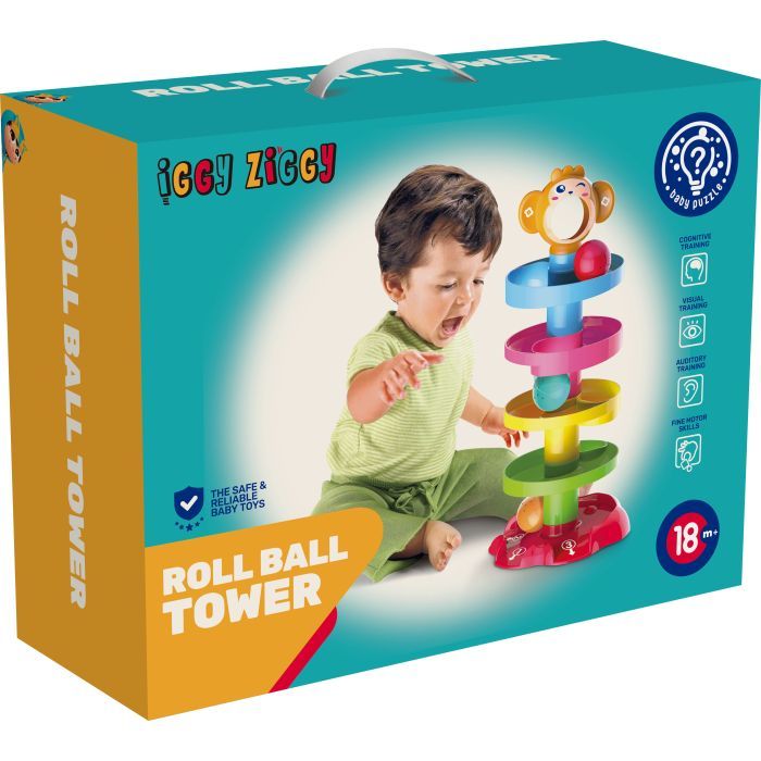 Развивающая игрушка Iggy Ziggy Roll Ball (3858894671069) изображение 3