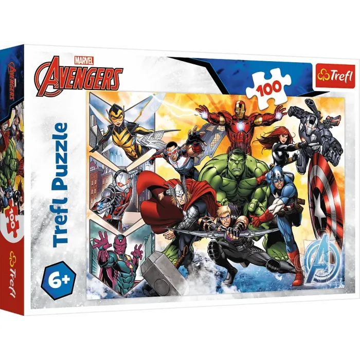 Пазл Trefl The Avengers Сила Мстителей 100 элементов (5900511164312)