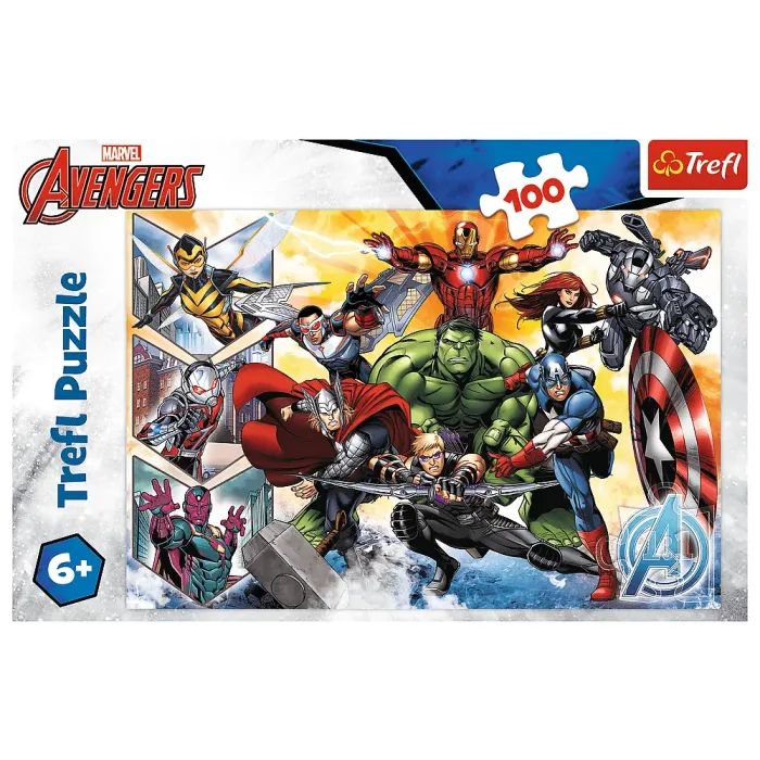 Пазл Trefl The Avengers Сила Мстителей 100 элементов (5900511164312) изображение 3