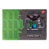 Подкладка настольная Yes А3 Minecraft Heroes с подсказками таблица умножения (492249)