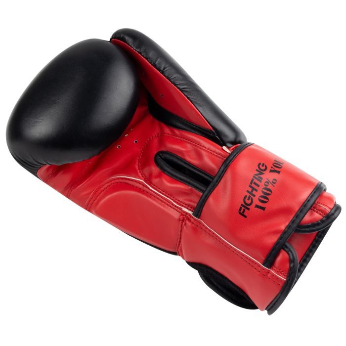 Боксерские перчатки PowerPlay 3004 Classic Чорно-Червоні 12 унцій (PP_3004_12oz_Bl/Red) изображение 5