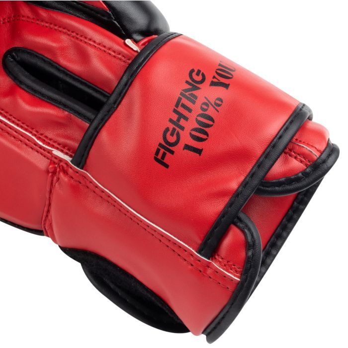 Боксерские перчатки PowerPlay 3004 Classic Чорно-Червоні 12 унцій (PP_3004_12oz_Bl/Red) изображение 8