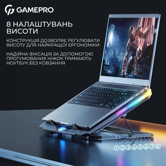 Подставка для ноутбука GamePro CP1040 изображение 10