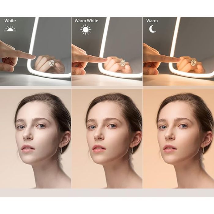 Зеркало Xiaomi LED Makeup Mirror with 5X (NV662) изображение 6