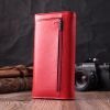 Гаманець ST Leather З натуральної шкіри Червоний (22545) зображення 9