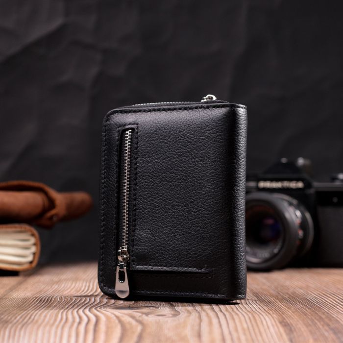 Кошелек ST Leather Кожаный Черный (19489) изображение 9
