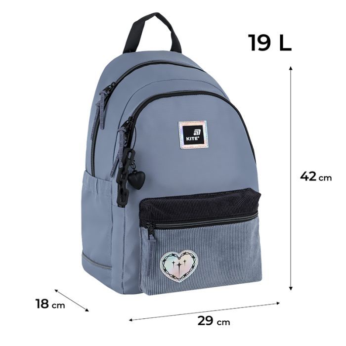 Рюкзак шкільний Kite Education teens 2575M-1 (K25-2575M-1) зображення 2