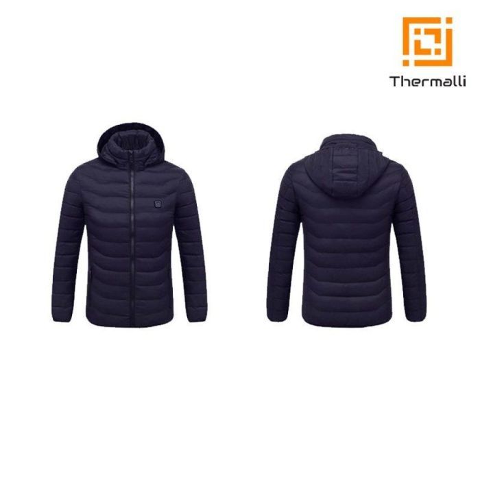 Куртка с подогревом Thermalli Chamonix темно-синій S (10880044S) изображение 2