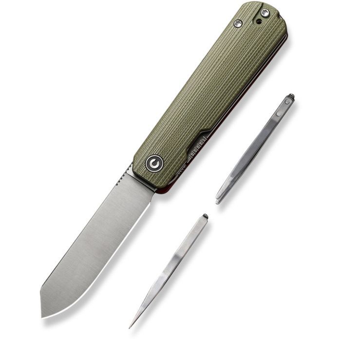 Нож Civivi Sendy Milled, Green G10, Satin (C21004B-1) изображение 2
