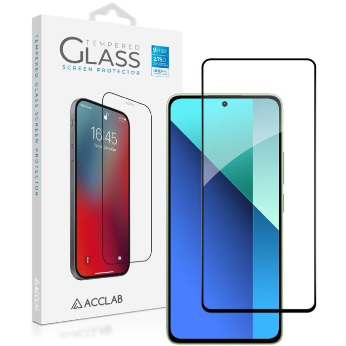 Скло захисне ACCLAB Full Glue Xiaomi Redmi Note 13 4G Black (1283126583704) > ціни в Києві та Україні Скло захисне ACCLAB Full Glue Xiaomi Redmi Note 13 4G Black (1283126583704)