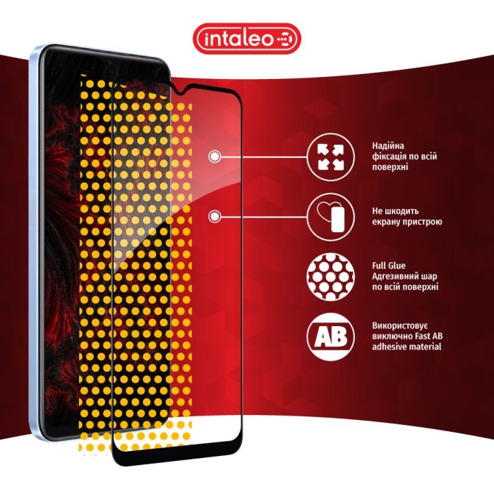 Скло захисне Intaleo Full Glue Realme V20 Black (1283126559440) зображення 7