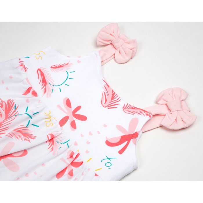 Боди детское Tongs песочник с бантиками (4747-74G-peach) изображение 3