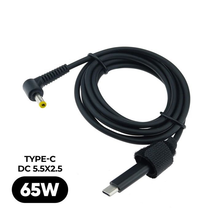 Кабель питания USB-C to DC 5.5x2.5 18.5-20V 1.0m Armorstandart (ARM79417)