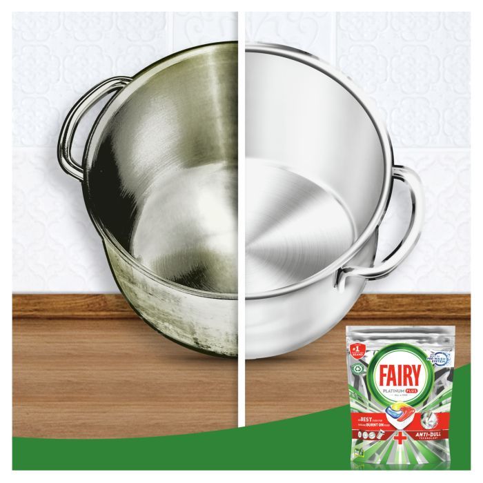 Таблетки для посудомоечных машин Fairy Platinum Plus All in One Lemon 114 шт. (8700216236317) изображение 3