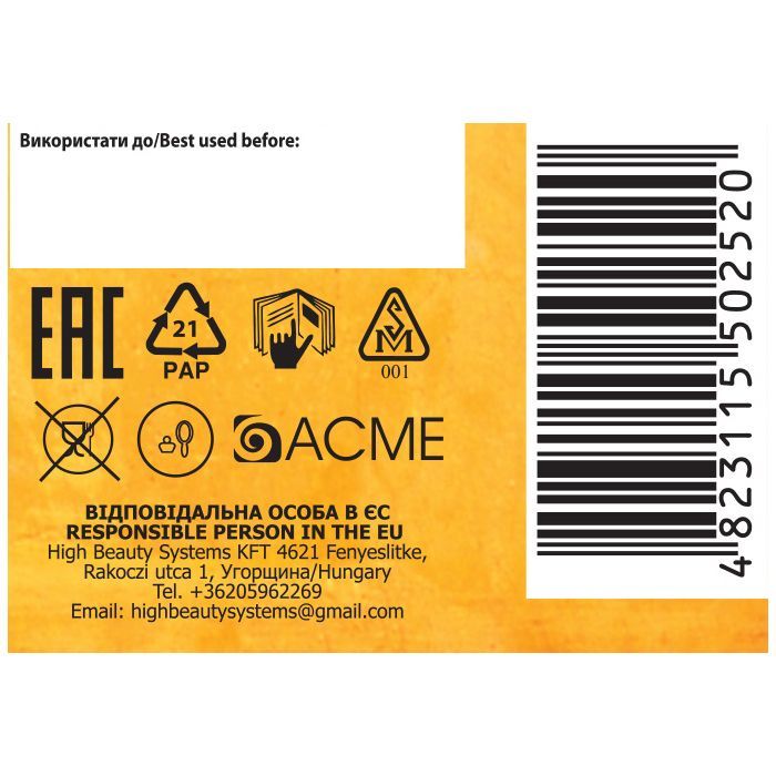 Краска для волос Acme Color Avena Blond Color Стойкая 216 - Пепельный блонд (4823115502469) изображение 4