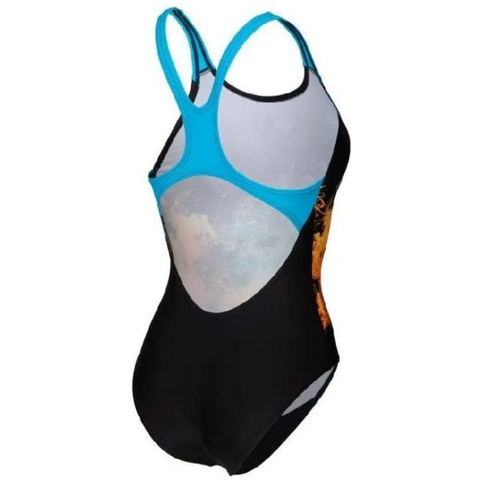 Купальник Arena Vibrant Swimsuit Swim Pro Back 008936-580 Чорний 40 (3468337504849) изображение 8