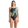 Купальник Arena Vibrant Swimsuit Swim Pro Back 008936-580 Чорний 36 (3468337504825)