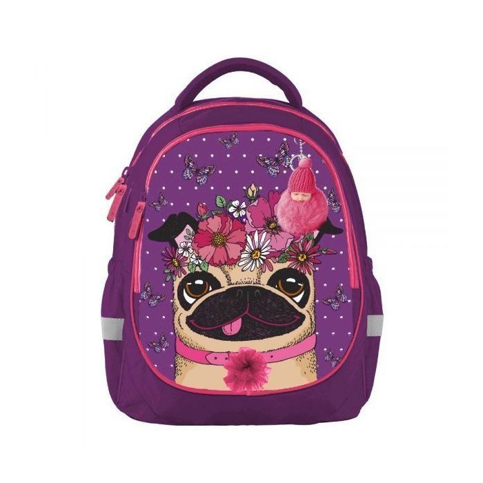 Рюкзак шкільний Bagland Butterfly 21 л. 339 фіолетовий 890 (0056566) (950315427)