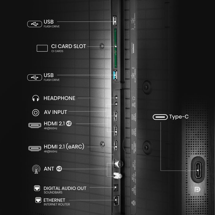 Телевізор Hisense 55U8Q зображення 7